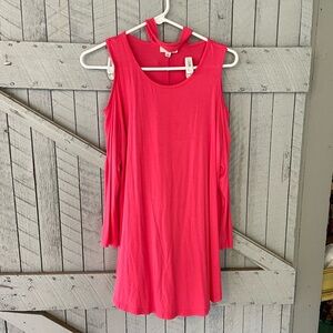 Umgee Choker Cold Shoulder Top